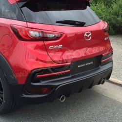 2015+ 马自达 CX-3 [DK] KnightSports 后包围(后保险杠)空力套装