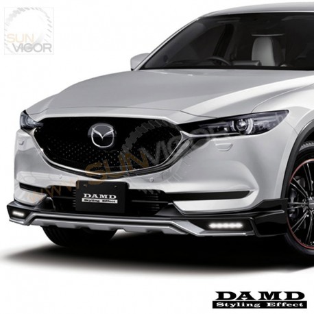 2017+ 马自达 CX-5 [KF] Damd 前唇(前扰流)配合LED日间行车灯套装