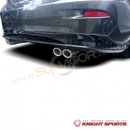 2017+ 马自达3 [BM] SkyActiv-D KnightSports 不锈钢四出排气管 KZD14308