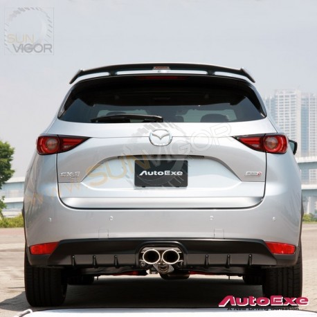 2017+ 马自达CX-5 [KF] 2.5L SkyActiv-G AutoExe 双中出排气管配后包围下群扰流板套装 MKF2400 MKF8Y60