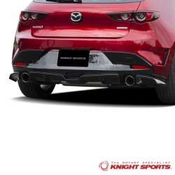 2019+ 马自达3 [BP] Fastback五门版 KnightSports 后包围(后保险杠)空力套装